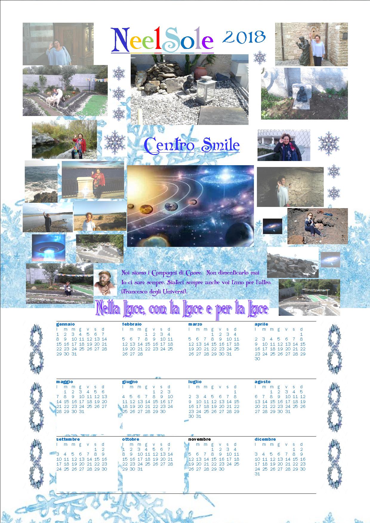 Calendario NeelSole, 2018